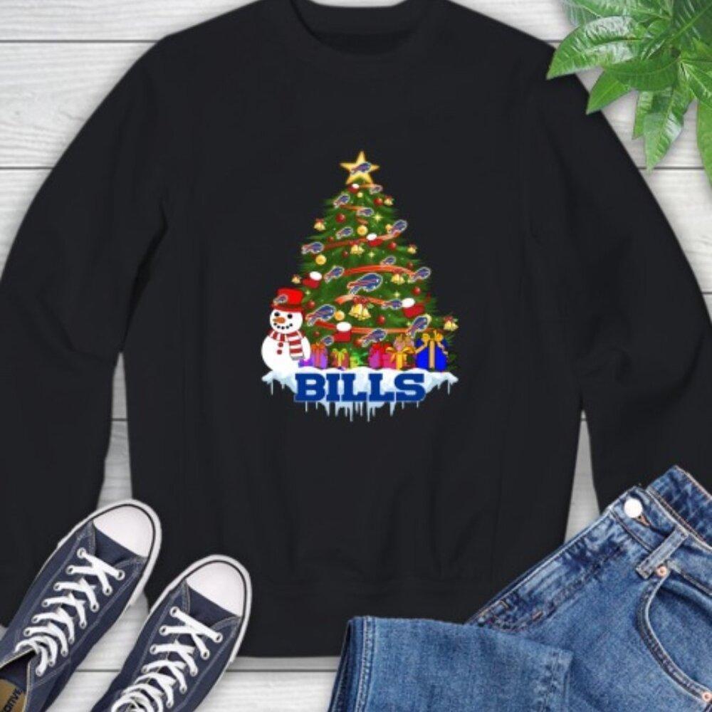 Buffalo Bills Merry Christmas Sports Nfl Football Sweatshirt Winter Gift 91